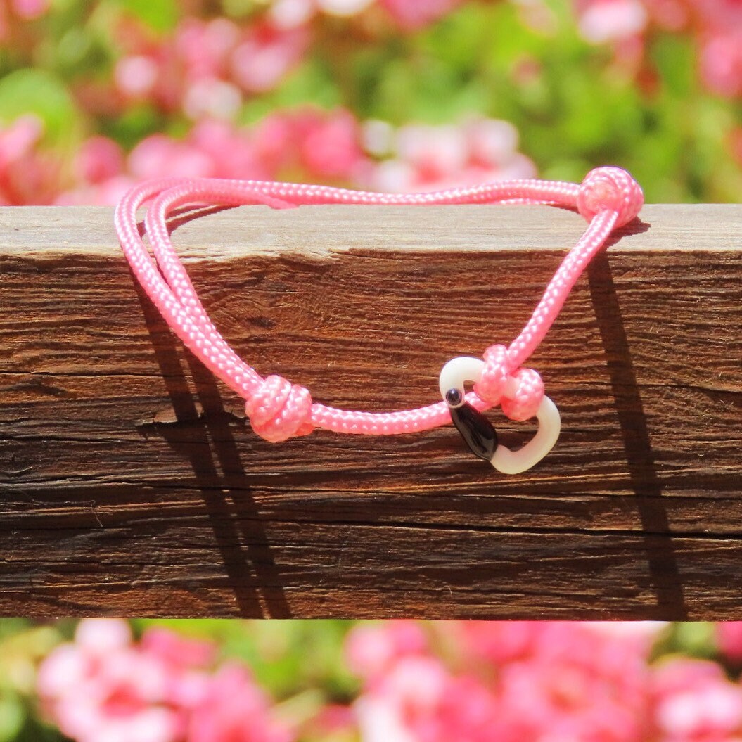 White Bracelet | Glass Carabiner | Rock Climbing Gift