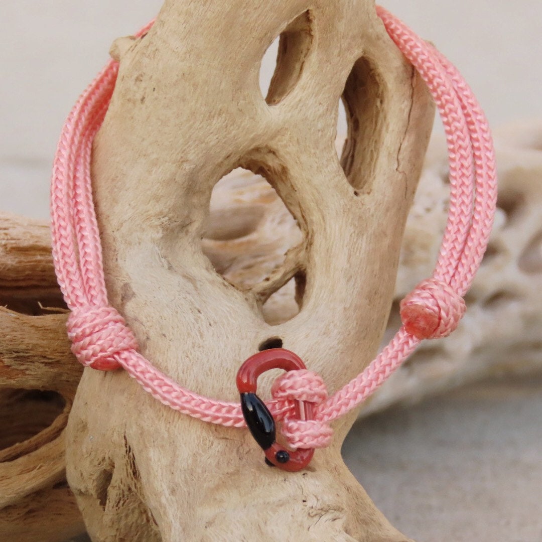 Coral Bracelet | Glass Carabiners | Rock Climbing Gift